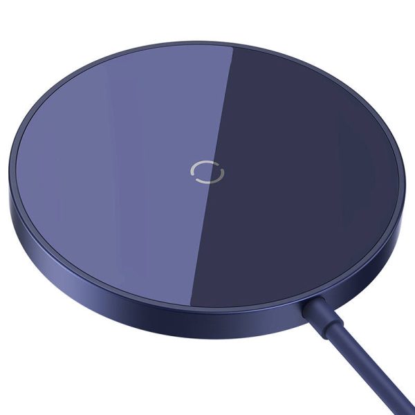 Magnetic Wireless Charger Baseus Simple Mini3 15W (Dusty purple) — изображение 2