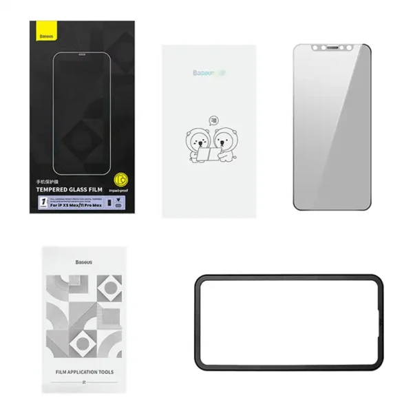 Tempered glass 0.3mm Baseus for iPhone  XS Max/11 Pro Max - Image 6