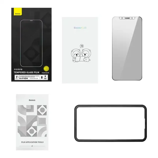 Tempered glass 0.3mm Baseus for iPhone 11/XR - Image 6