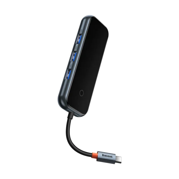 Adapter 4w1 Baseus Hub USB-C na 4xUSB 3.0 (Dark Grey) - Image 5