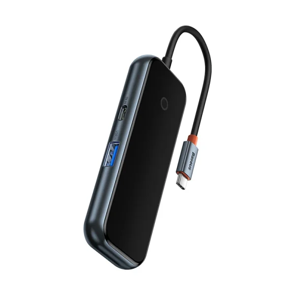 Adapter 4w1 Baseus Hub USB-C na 4xUSB 3.0 (Dark Grey) - Image 4