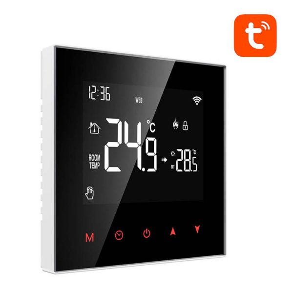 Inteligentny termostat boilera CWU Avatto ZWT100 3A ZigBee TUYA - Image 5
