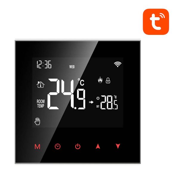 Inteligentny termostat boilera CWU Avatto ZWT100 3A ZigBee TUYA - Image 3