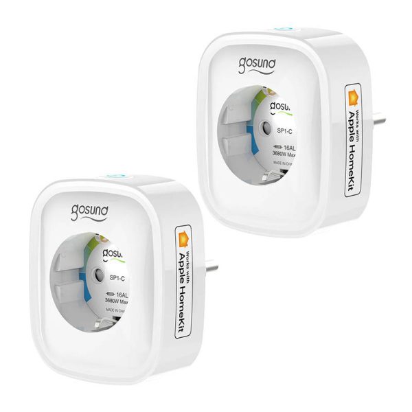 Smart socket WiFi Gosund SP1-H (2-pack)(HomeKit) 16A - Image 3