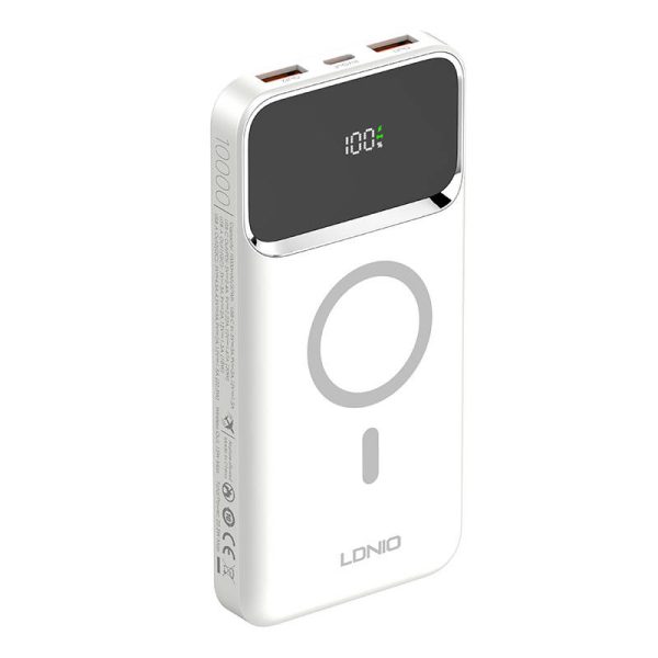 Powerbank LDNIO PQ12, 15W, 10000mah (white) - Image 2