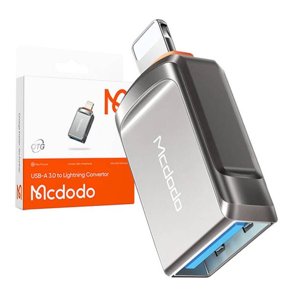 Adapter USB 3.0 to lightning Mcdodo OT-8600 (black) - Image 3