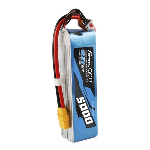 Battery LiPo Gens Ace Bashing 5000mAh 18.5V 60C 5S1P - XT90 - Image 4