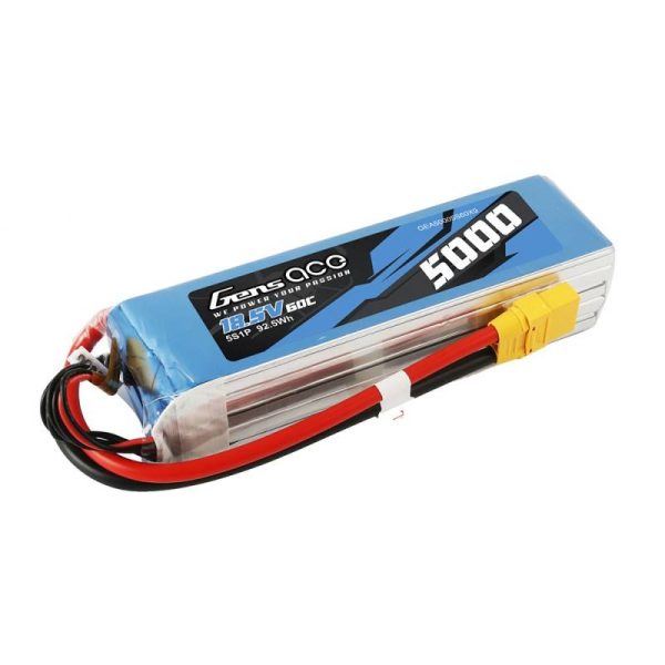 Battery LiPo Gens Ace Bashing 5000mAh 18.5V 60C 5S1P - XT90 - Image 3