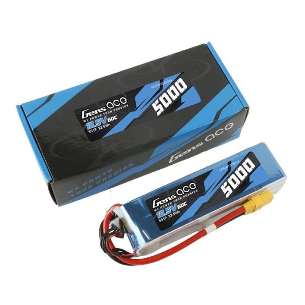 Battery LiPo Gens Ace Bashing 5000mAh 18.5V 60C 5S1P - XT90 - Image 5
