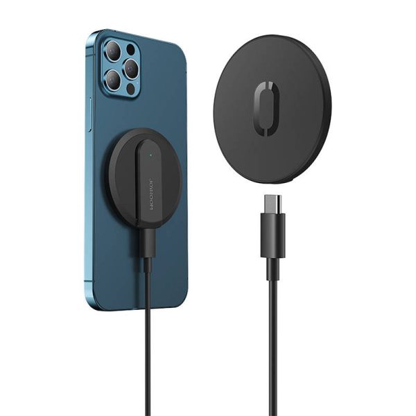 Joyroom JR-A28 ultra-thin magnetic induction charger, 15W (black) — изображение 2