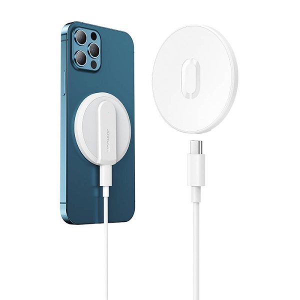 Joyroom JR-A28 ultra-thin magnetic induction charger, 15W (white) - Image 2
