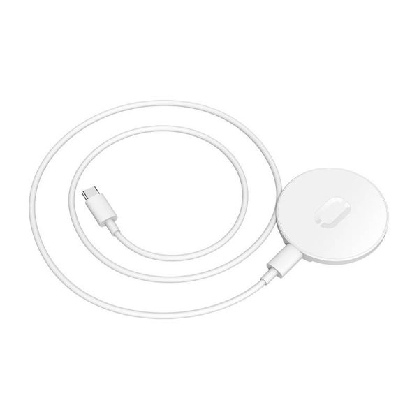 Joyroom JR-A28 ultra-thin magnetic induction charger, 15W (white) - Image 3