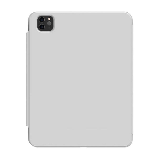 Baseus Minimalist Series IPad PRO 12.9 Magnetic protective case (light grey) - Image 3