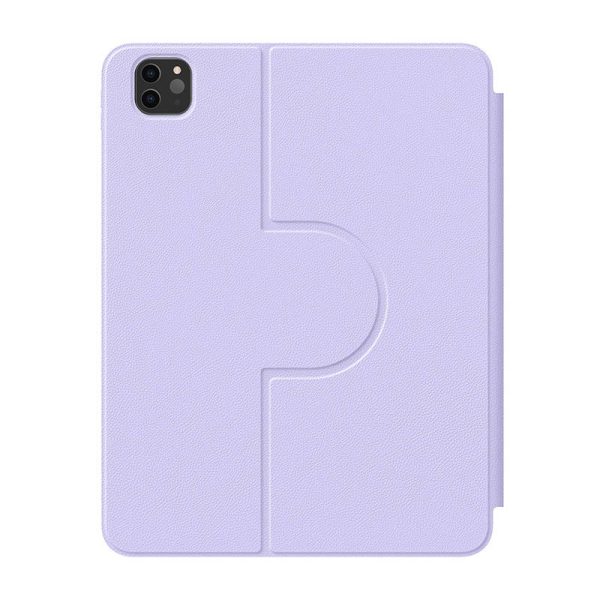 Baseus Minimalist Series IPad PRO 12.9 Magnetic protective case (purple) - Image 2