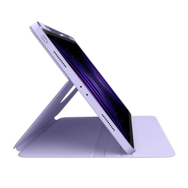 Baseus Minimalist Series IPad PRO 12.9 Magnetic protective case (purple) - Image 5