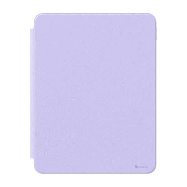 Baseus Minimalist Series IPad 10.2" Magnetic protective case (purple)