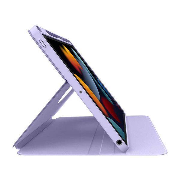 Baseus Minimalist Series IPad 10.2" Magnetic protective case (purple) - Image 5