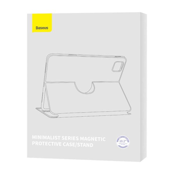 Baseus Minimalist Series IPad 10.2" Magnetic protective case (purple) - Image 6