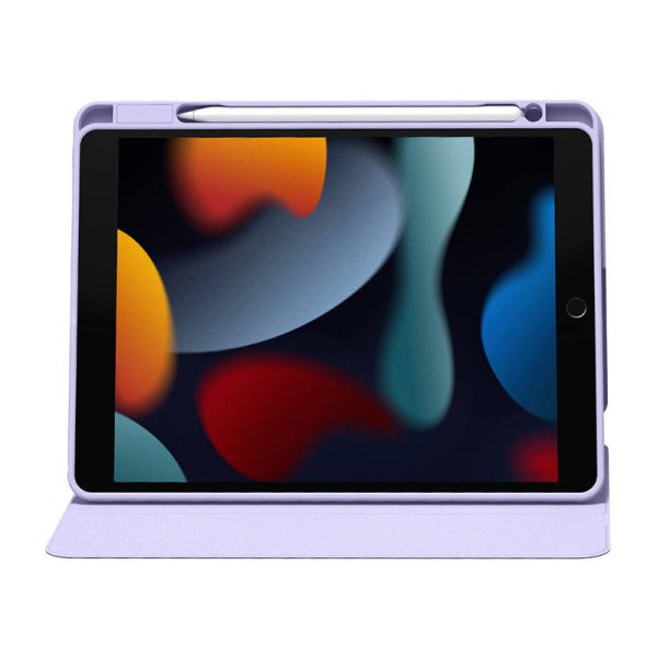 Baseus Minimalist Series IPad 10.2" Magnetic protective case (purple) - Image 4