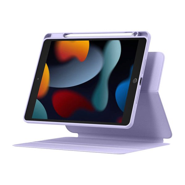 Baseus Minimalist Series IPad 10.2" Magnetic protective case (purple) - Image 3