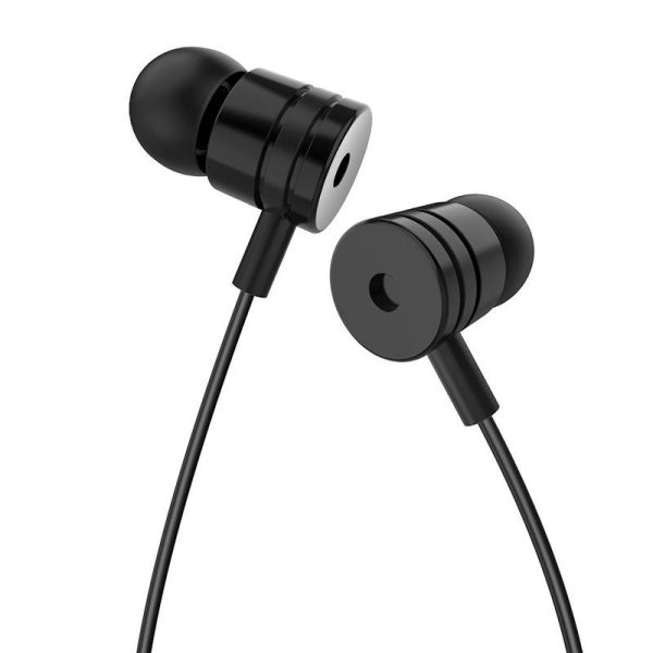 Foneng EP200 wired, in-ear headphones, mini jack (black) — изображение 2