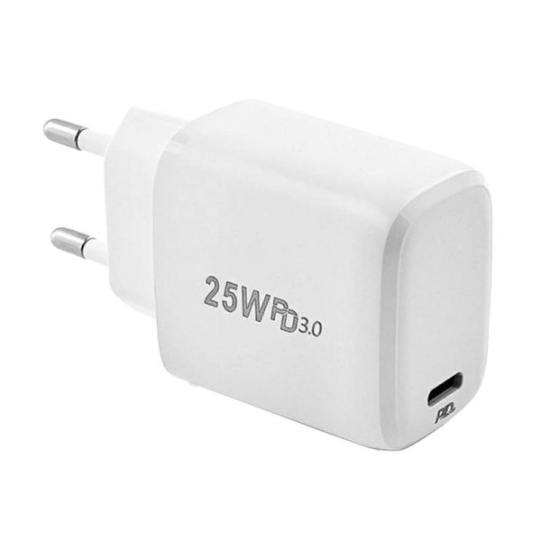 Fast charger Foneng EU40, USB-C, 25W (white) - Image 3
