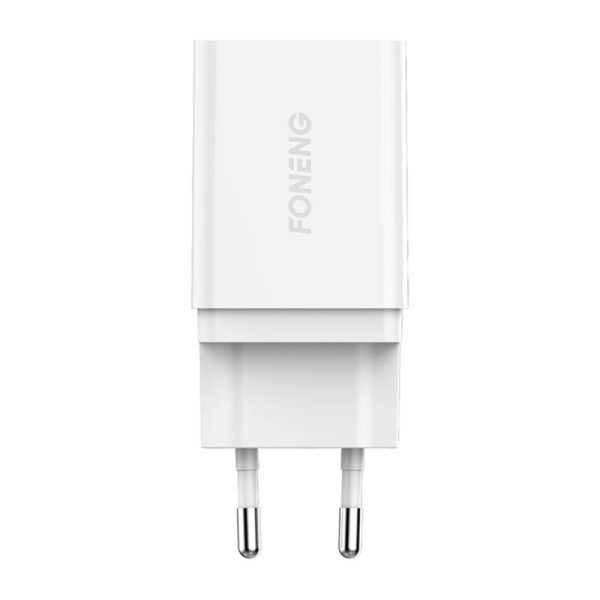 Fast charger Foneng 1x USB K300 18W + USB to USB-C cable - Image 2