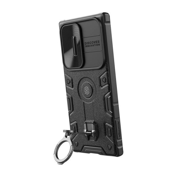 Nillkin CamShield Armor Pro case for Samsung Galaxy S23 Ultra (black) — изображение 5