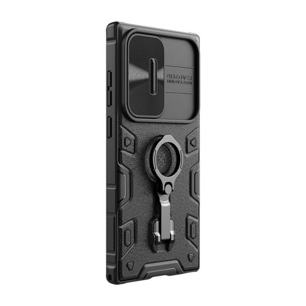 Nillkin CamShield Armor Pro case for Samsung Galaxy S23 Ultra (black) — изображение 4