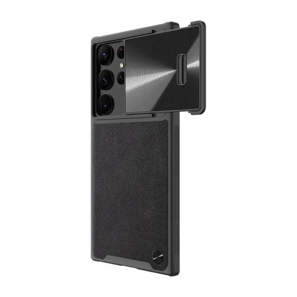 Nillkin CamShield Leather case for Samsung Galaxy S23 Ultra (black) - Image 3
