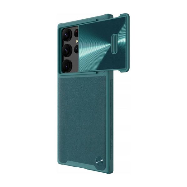 Nillkin CamShield Leather S case for Samsung Galaxy S23 Ultra (Exuberant Green) — изображение 4