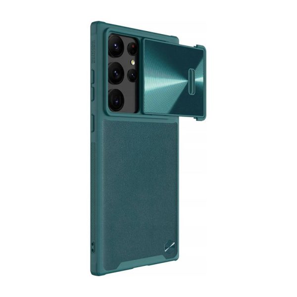 Nillkin CamShield Leather S case for Samsung Galaxy S23 Ultra (Exuberant Green) — изображение 5