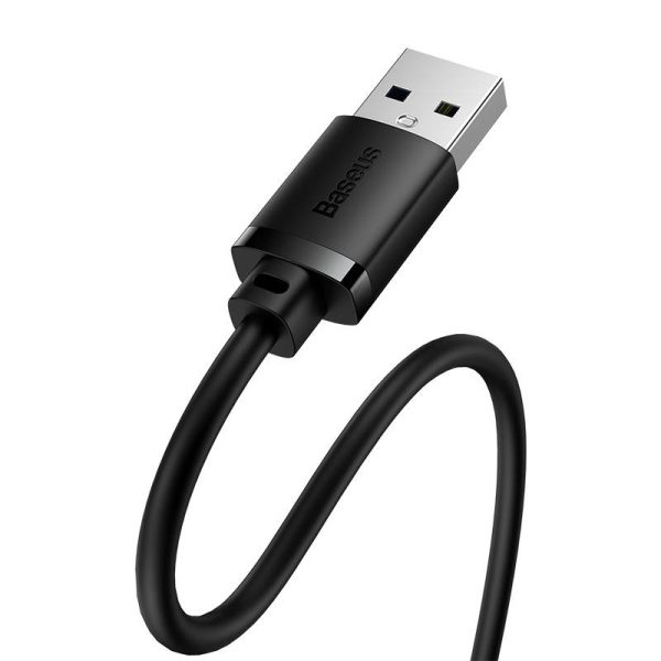 USB 3.0 Extension cable Baseus male to female, AirJoy Series, 1.5m (black) - Image 4
