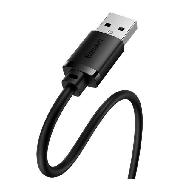 USB 2.0 Extension cable Baseus male to female, AirJoy Series, 0.5m (black) - Image 5