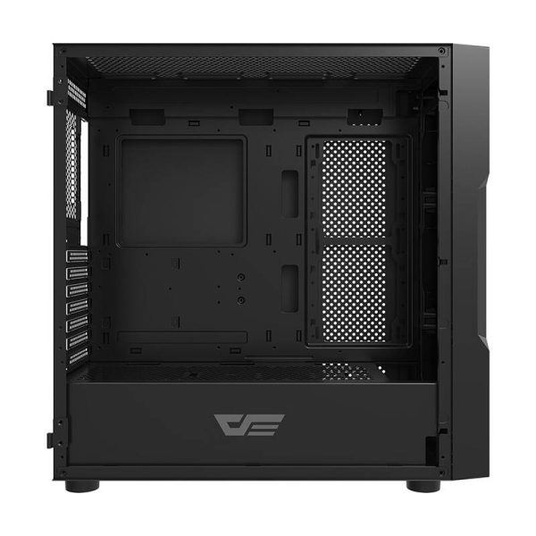 Darkflash DK431 Glass computer case (black) + 4 RGB fans - Image 3