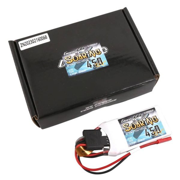 Battery Gens ace G-Tech Soaring 450mAh 7,4V 30C 2S1P JST-SYP - Image 5