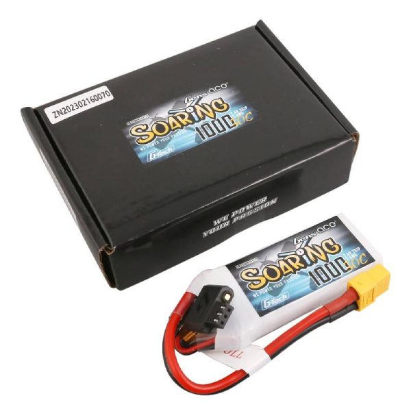 Battery Gens Ace G-Tech Soaring 1000mAh 7.4V 30C 2S1P XT60 - Image 5