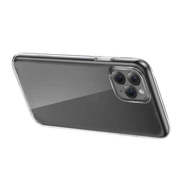 Case Baseus Crystal Series for iPhone 11 pro max (clear) + tempered glass + cleaning kit - Image 6