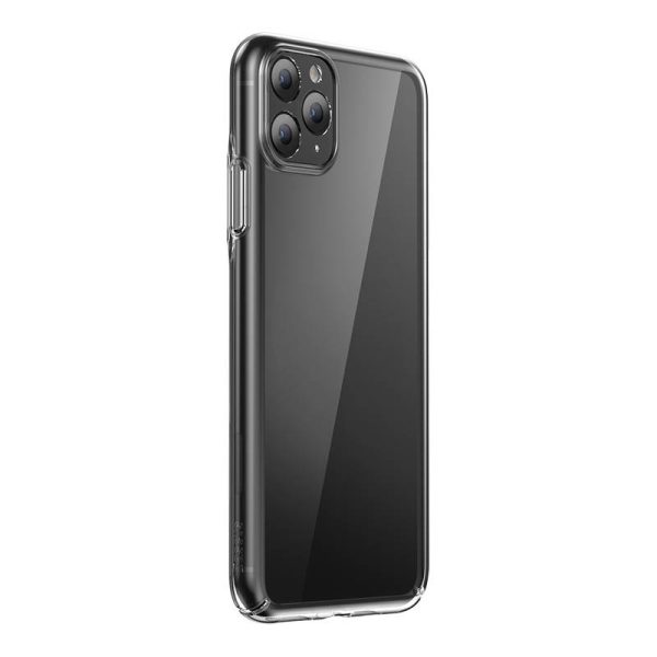 Case Baseus Crystal Series for iPhone 11 pro max (clear) + tempered glass + cleaning kit - Image 3
