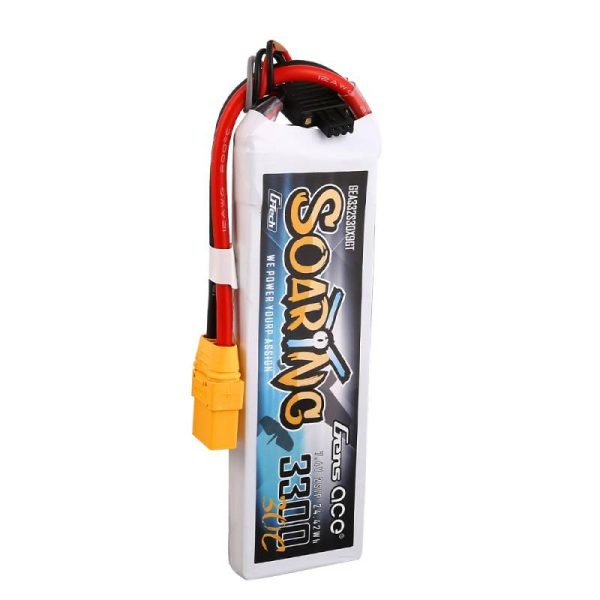 Battery Gens Ace G-Tech Soaring 3300mAh 7.4V 30C 2S1P XT90 - Image 4