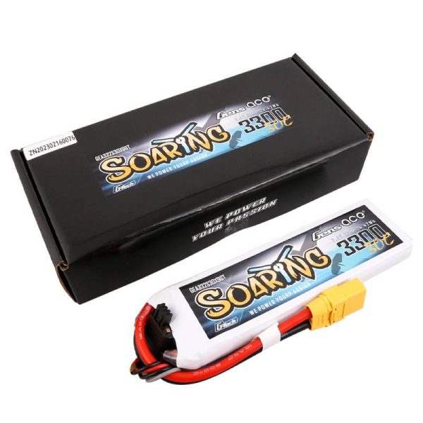 Battery Gens Ace G-Tech Soaring 3300mAh 7.4V 30C 2S1P XT90 - Image 5