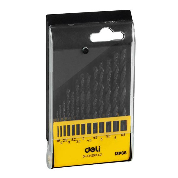 hss drill bit set  Deli Tools EDH-MHZ013-ED1 - Image 2