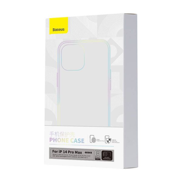 Phone case Baseus Crystal Clear for iPhone 14 Pro Max (transparent) - Image 6