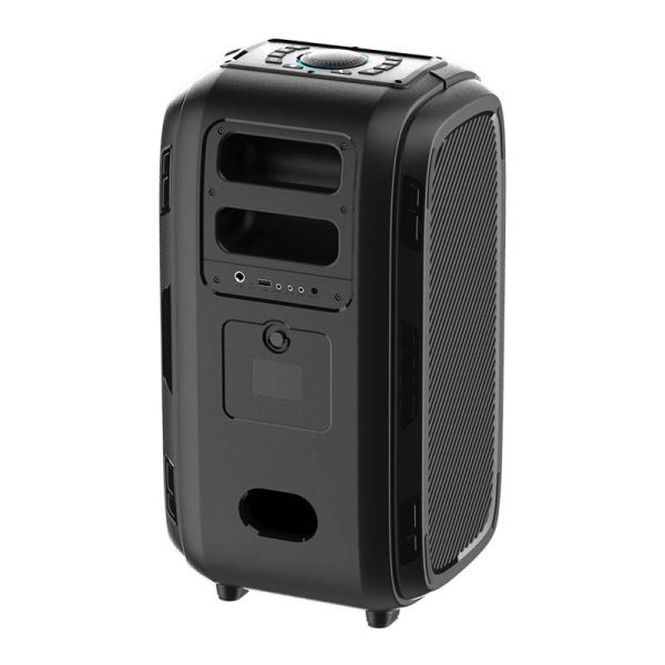 Wireless Bluetooth Speaker W-KING T9 Pro 120W + 2 microphones (black) - Image 3