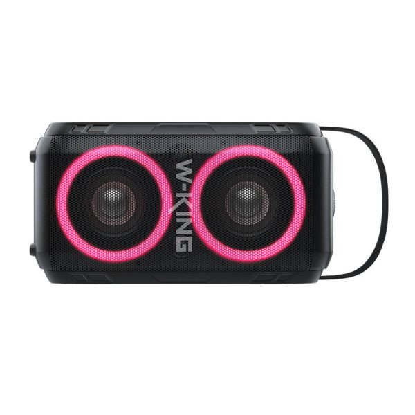 Wireless Bluetooth Speaker W-KING T9 60W (black) + microphone - Image 3
