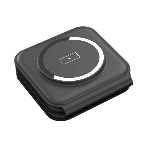 Choetech T588-F 3in1 Magnetic Wireless Charger 15W (black) - Image 3