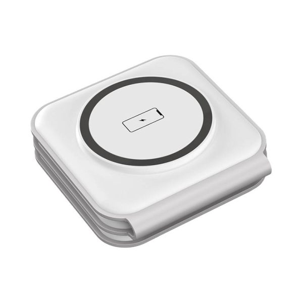 Choetech T588-F 3in1 Magnetic Wireless Charger 15W (white) - Image 3