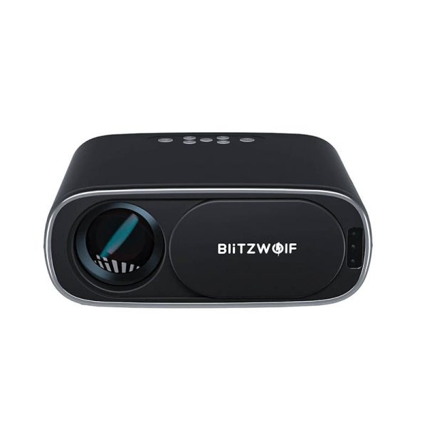 BlitzWolf BW-V4 1080p LED beamer / projector, Wi-Fi + Bluetooth (black) - Image 2