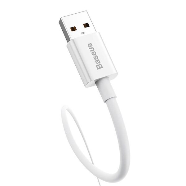 Cable USB do USB-C Baseus Superior 100W 2m (white) - Image 4