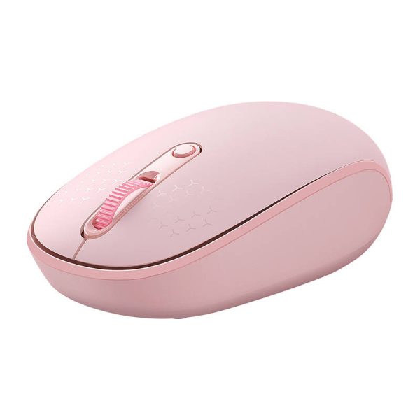 Wireless mouse Baseus F01B Tri-mode  2.4G BT5.0 1600 DPI (pink) - Image 4